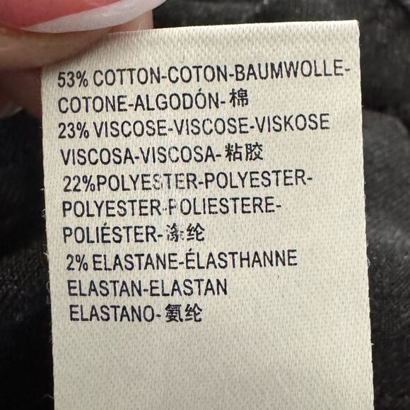 FREE PEOPLE WOMEN'S HIGH RISE DARK WASH JUST FLOAT ON FLARE JEANS SIZE 27 - Picture 8 of 8